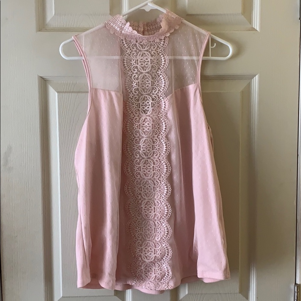 Like New Exp Top , open back, beautiful, size L